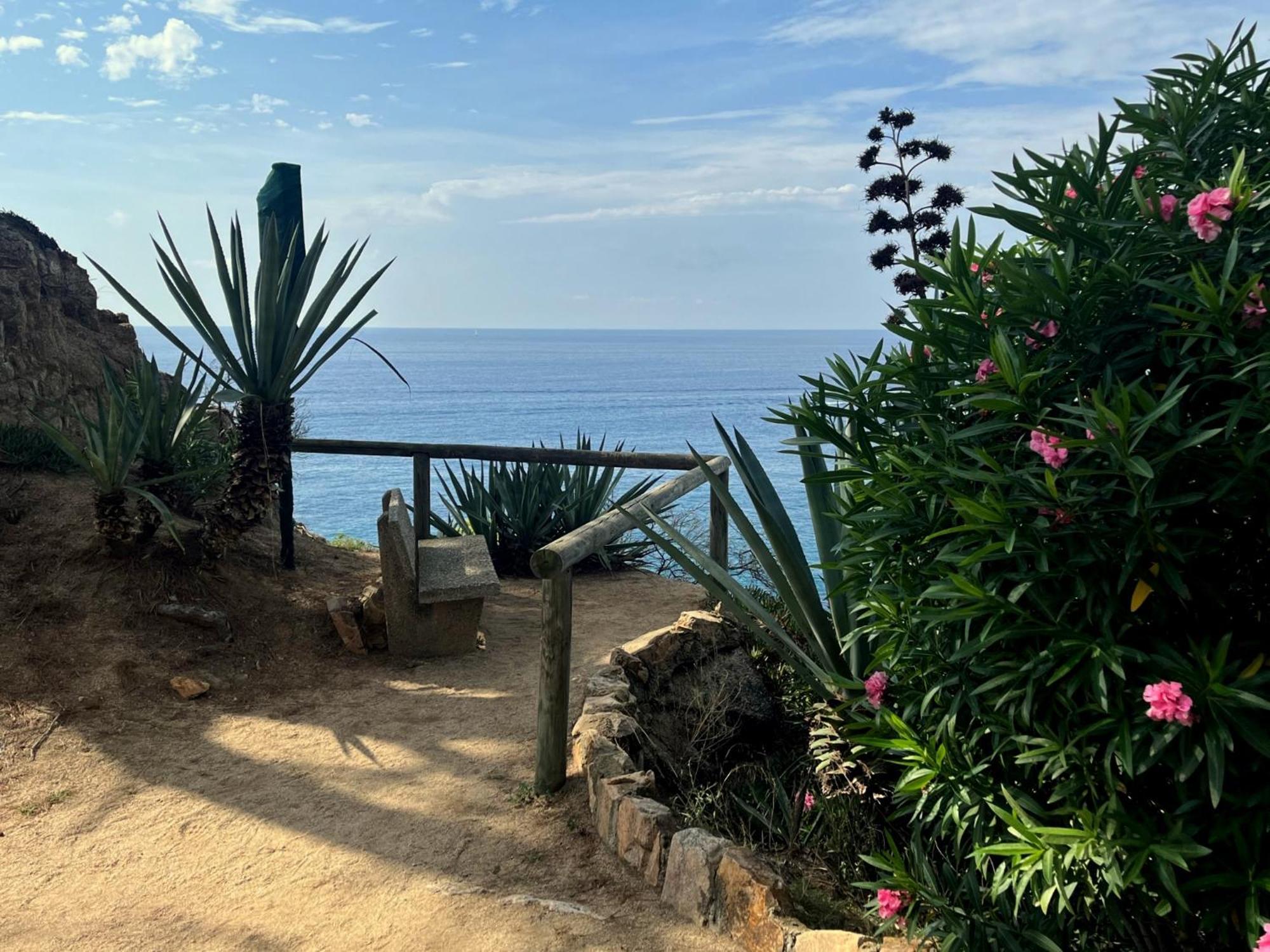 Apartamento LES TERRASSES de Cala Llevado Tossa de Mar Exterior foto