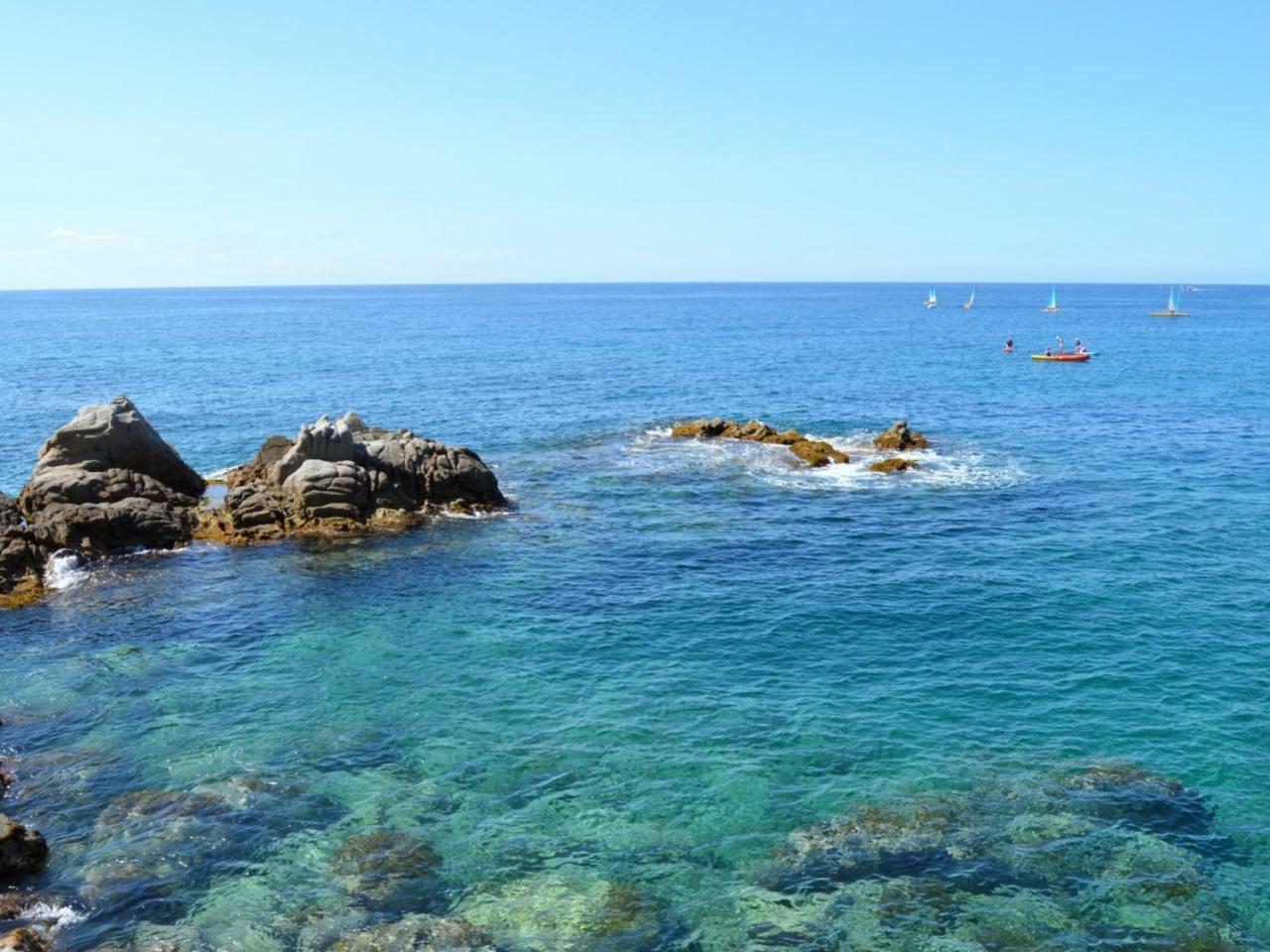 Apartamento LES TERRASSES de Cala Llevado Tossa de Mar Exterior foto